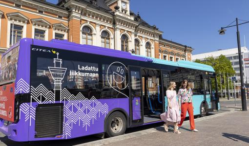 Kuopion uudet täyssähköbussit aloittavat liikennöinnin kesäkuussa