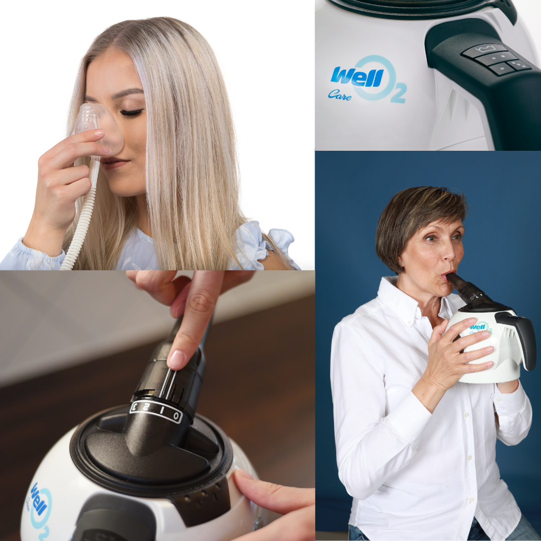 WellO2 patented Finnish innovation that provides resistance breathing training with steam to support our respiratory- and immune system