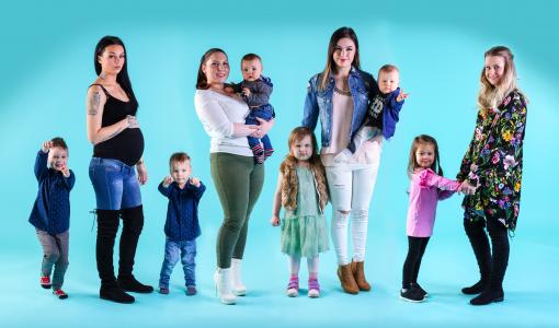 Ruotsalaiseen menestysformaattiin perustuva Nuoret äidit alkaa torstaina Viafree-palvelussa